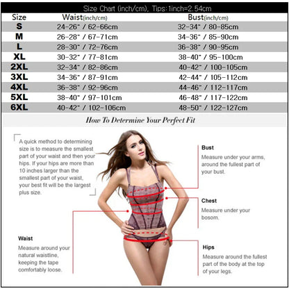X New Steampunk Steel Boned Lace up Back Sexy Body Bustier Overbust Corset Women Waist Cincher Corsets Black Plus Size S-6XL