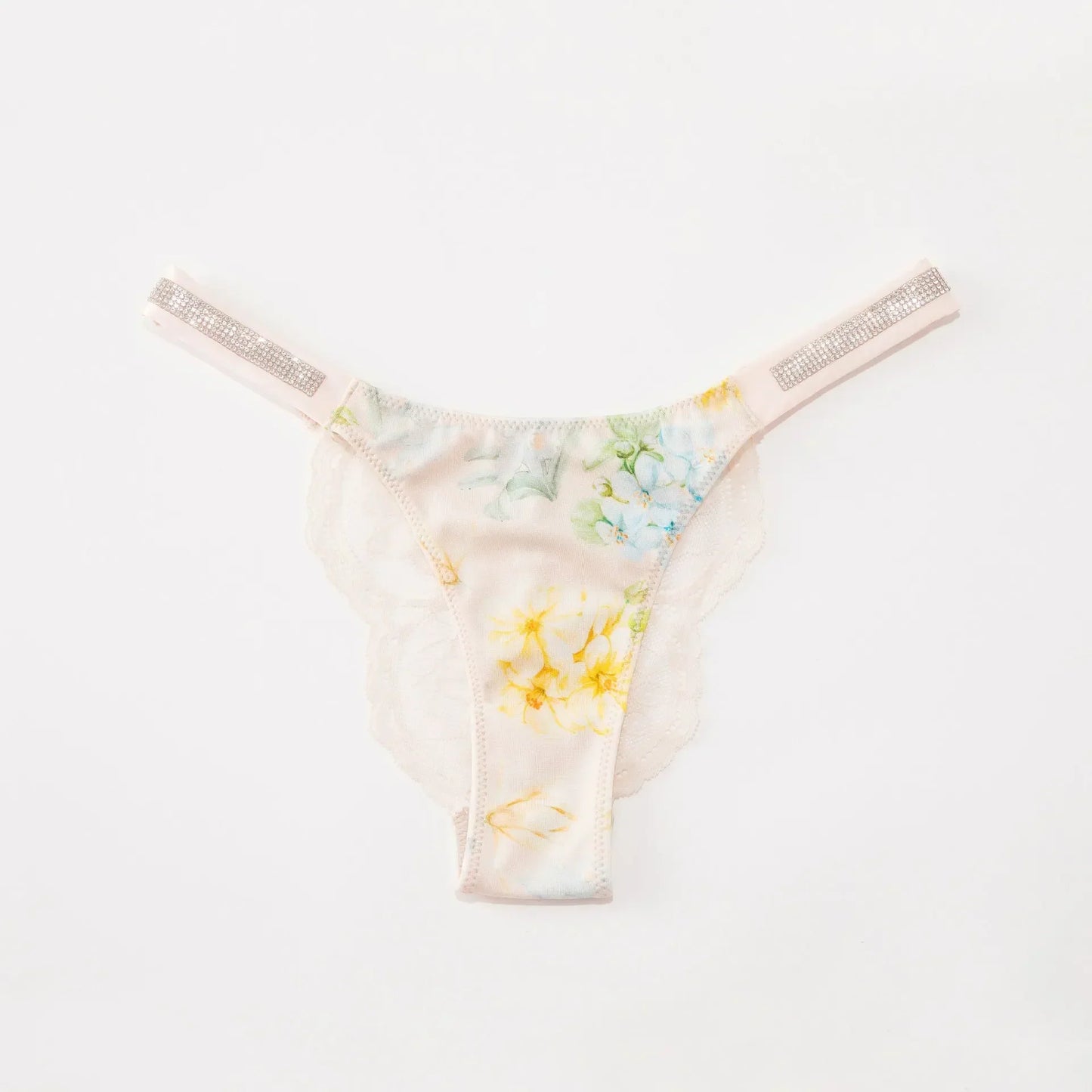 Fashion Sparkling Rhinestone Lace Thong Women's Low Waist Sexy Women's Underwear Women's Thong Clearance items,limited quantity,