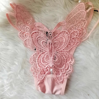Customized Imitation Pearl Underwear Into The Body To Increase Massage Beads, Sexy Thong Tighten Briefs Thong  Panties Women