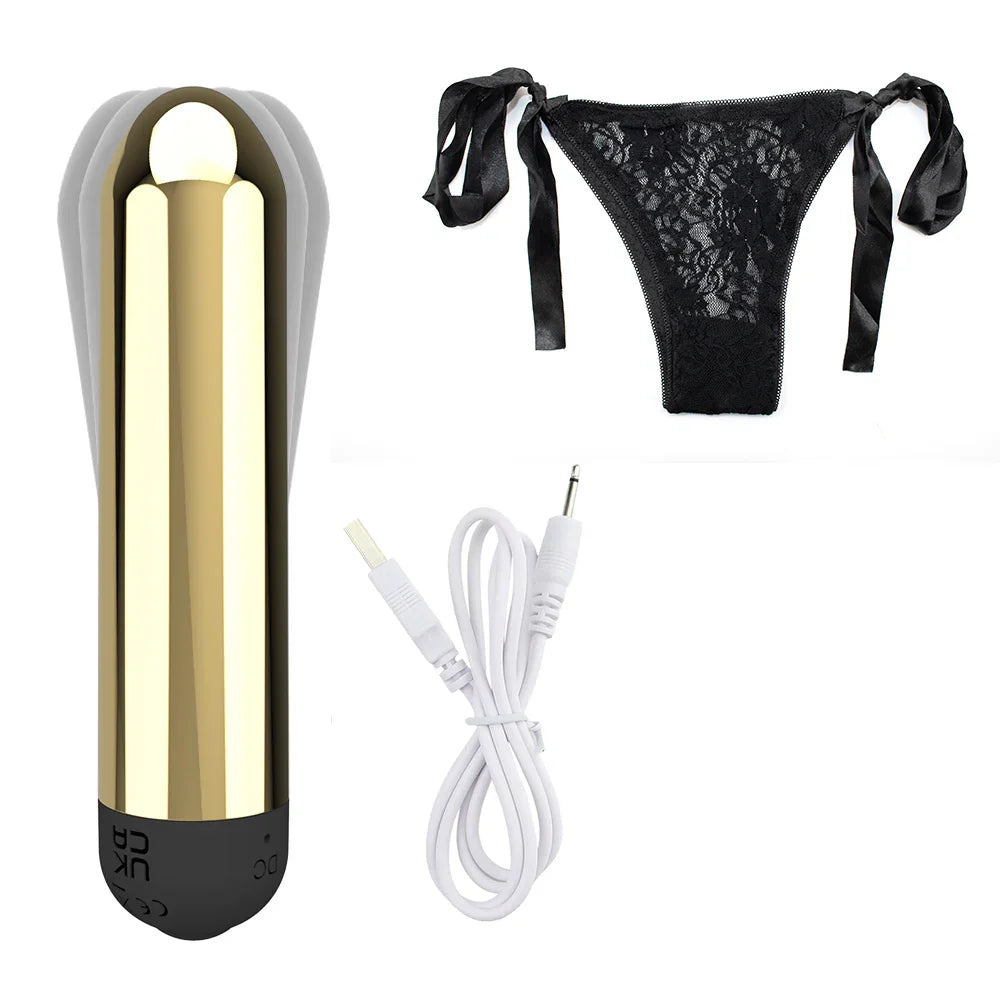 Vibrating Panties Wearable Vibrator Bullet Mini Vibrators Nipple Clitoris Stimulator G-Spot Vagina Sex Toys for Women 18+