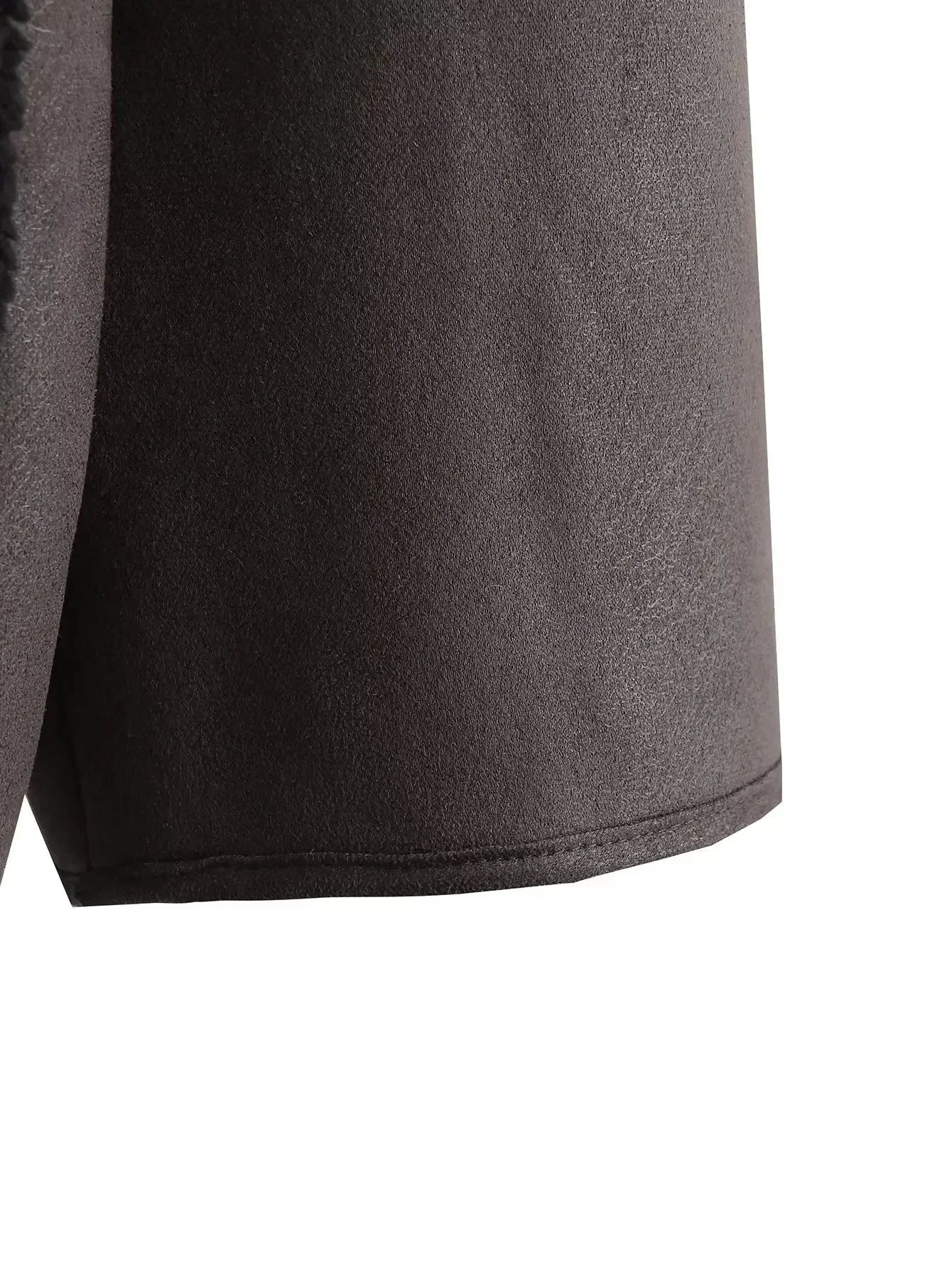 MUJER Faux Leather Jackets for Women Winter Warm Bomber Jacket Woman Long Sleeve Womens Coats Plush Oversized Women's Jackets