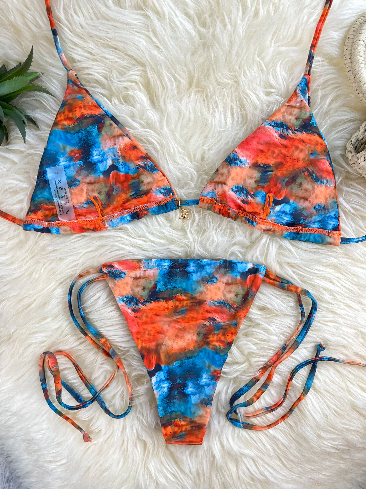 Sexy Micro Tie Brazilian Bikini Women Inspired Swimwear Designer Female Swimsuit Two-pieces Bikini set Bather Bathing Suit Vacay
