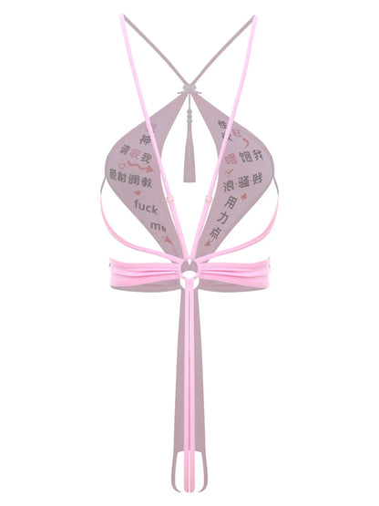 Adult Women Sheer Mesh Teddies Breast Hollow Out Opening Butt Flaunting Bodysuits Leotard for Exotic Dating Role Play Nightwear