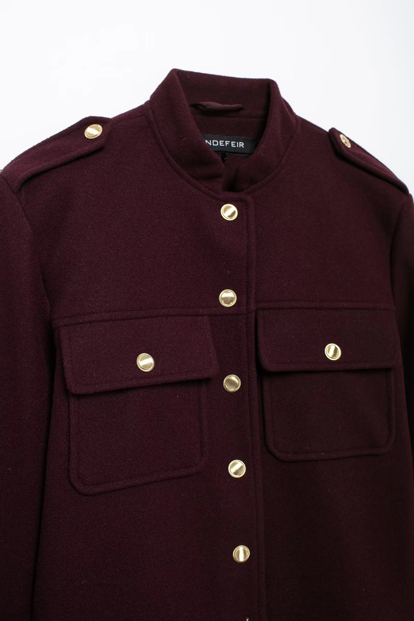HH 2024 Fashion Women Soft Tweed Bomber Jacket O-Neck Long Sleeve Pockets Buttons Loose Woolen Coat Female Streetwear