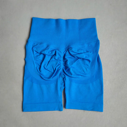 Yoga Shorts Women Sports Shorts Seamless Gym Workout Shorts High Waist Push Up Fitness Sports Shorts Cycling Shorts