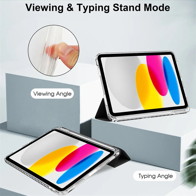 For iPad Air 6 7 11 inch Case 2025 2024 iPad Pro 11" 13" Funda iPad A16 11th 10th 10.2 9th Generation Pro 12.9 6th 5th 4th Cover