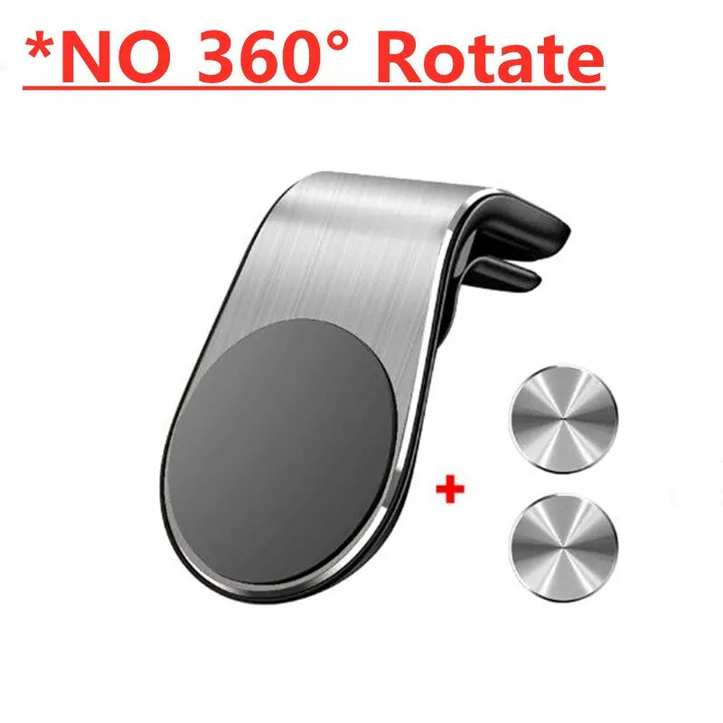 Magnetic Car Phone Holder Air Vent Magnet Mount GPS Smartphone Cellphone Support in Car Bracket For iPhone Samsung Huawei Xiaomi