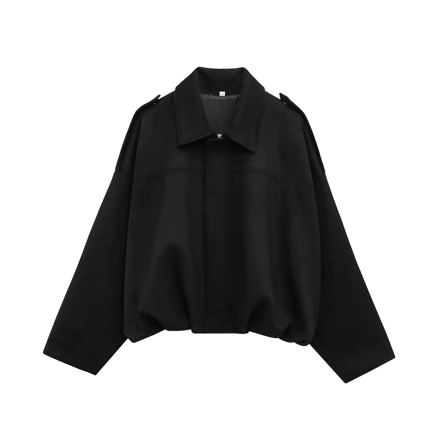 HH Women Brown Green Suede Jacket Loose Casual Bomber Coat Lapel Zipper Long Sleeve Jackets Vintage Lady Motorcycle Outwears