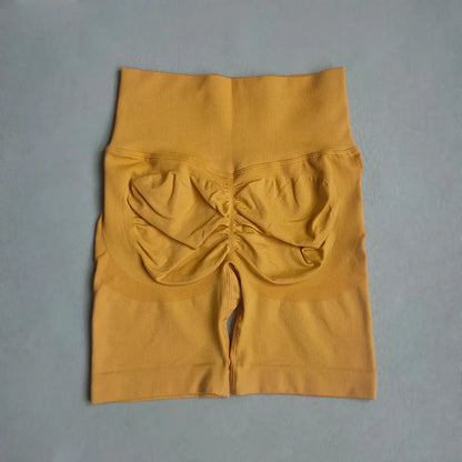 Yoga Shorts Women Sports Shorts Seamless Gym Workout Shorts High Waist Push Up Fitness Sports Shorts Cycling Shorts