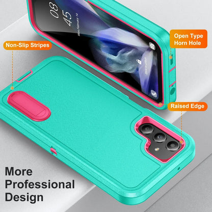 Case For Samsung Galaxy S25 S22 S23 FE S24 Ultra Plus Full Body 3 in 1 Shockproof Heavy Duty Anti-Scratch Rugged Kickstand Cover