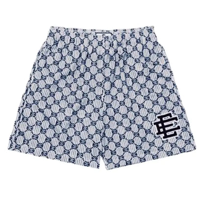EE Eric Emanuel Men Beach Board Shorts fitness Training Workout Sport Short Pants Summer Gym Jogging Mesh Casual Shorts