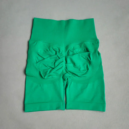 Yoga Shorts Women Sports Shorts Seamless Gym Workout Shorts High Waist Push Up Fitness Sports Shorts Cycling Shorts