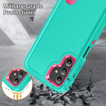 Case For Samsung Galaxy S25 S22 S23 FE S24 Ultra Plus Full Body 3 in 1 Shockproof Heavy Duty Anti-Scratch Rugged Kickstand Cover