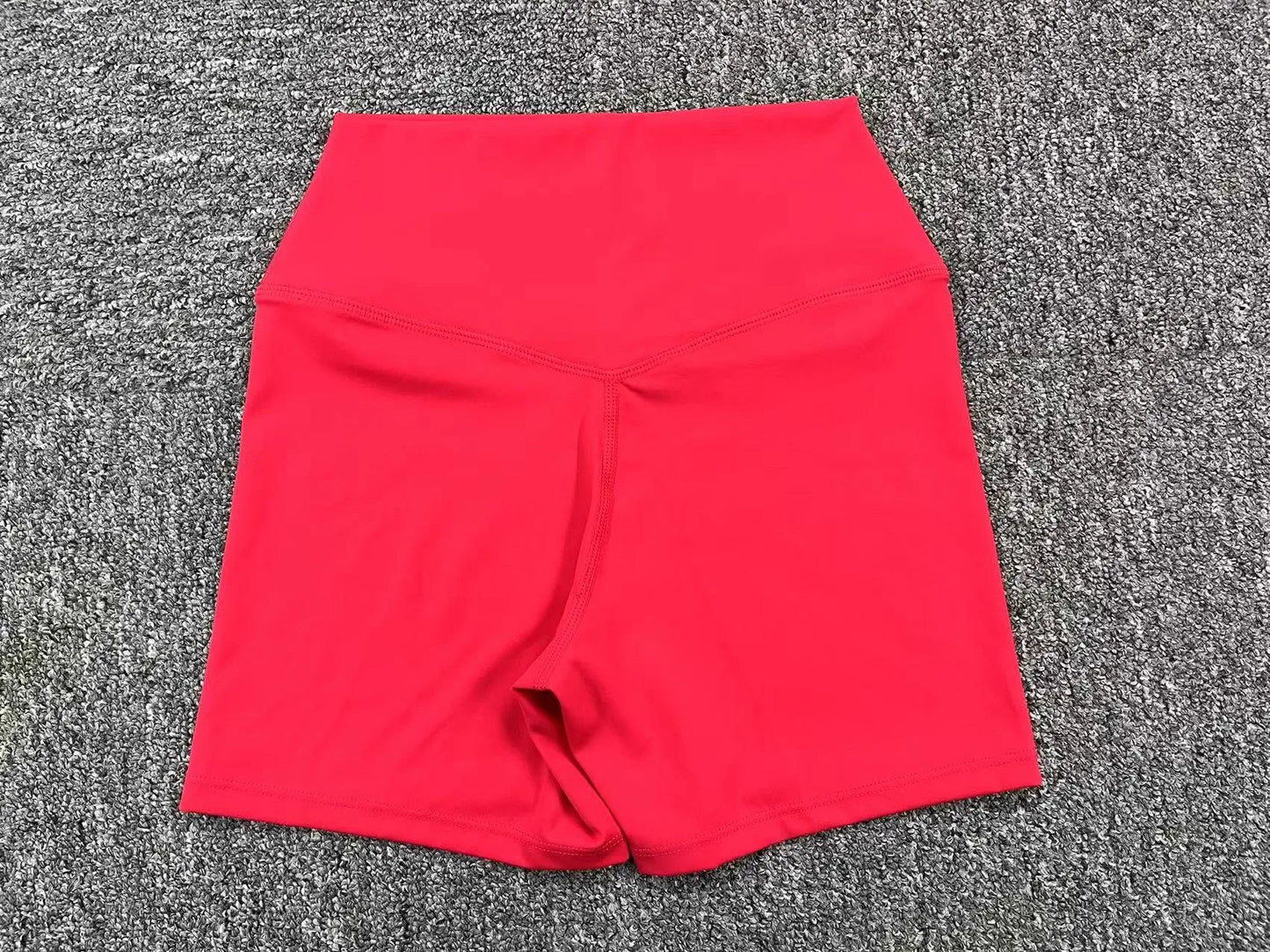 Wholesale Sportswear Woman Gym Set 2025 Sport Bra Shorts Outfit Yoga Clothes Fitness Clothing Kit Push Up Workout Activewear Red