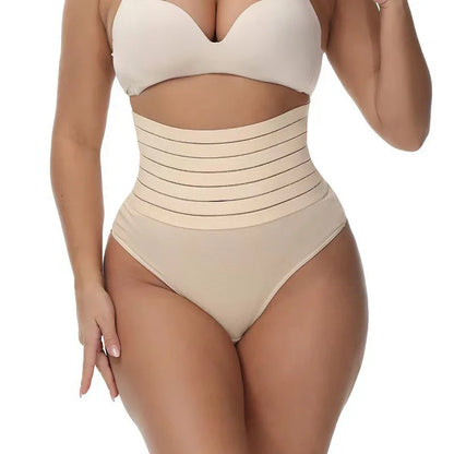 1pcs Women High Waist Shaping Brief Lady Thong Body Shaper Slimming Underwear Butt Lifter Control Pantie Sexy Shapewear Panty
