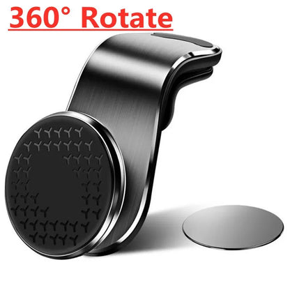 Magnetic Car Phone Holder Air Vent Magnet Mount GPS Smartphone Cellphone Support in Car Bracket For iPhone Samsung Huawei Xiaomi