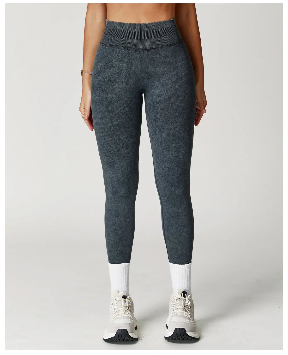 Yoga Pants Impact Leggings Women Seamless Sports Yoga Pant High Waist Ribbed Gym Clothes Fitness Workout Wear Scrunch Bum Tights