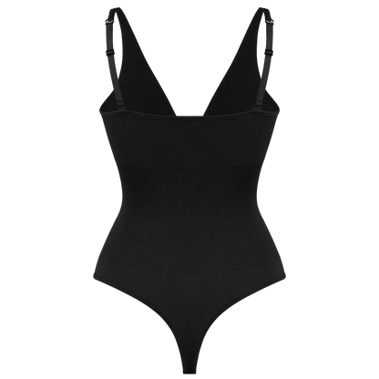 Sexy Thong Bodysuit Tummy Control Women Shapewear Halter Neck Flat Belly Body Shaper Slimming Flat Belly Underwear Open Crotch