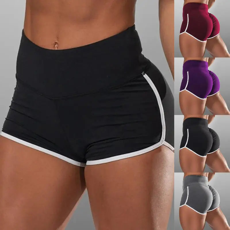 Sports Shorts Women High Waist Gym Shorts Female Cycling Shorts Running Yoga Shorts Push Up Workout Legging For Ladies