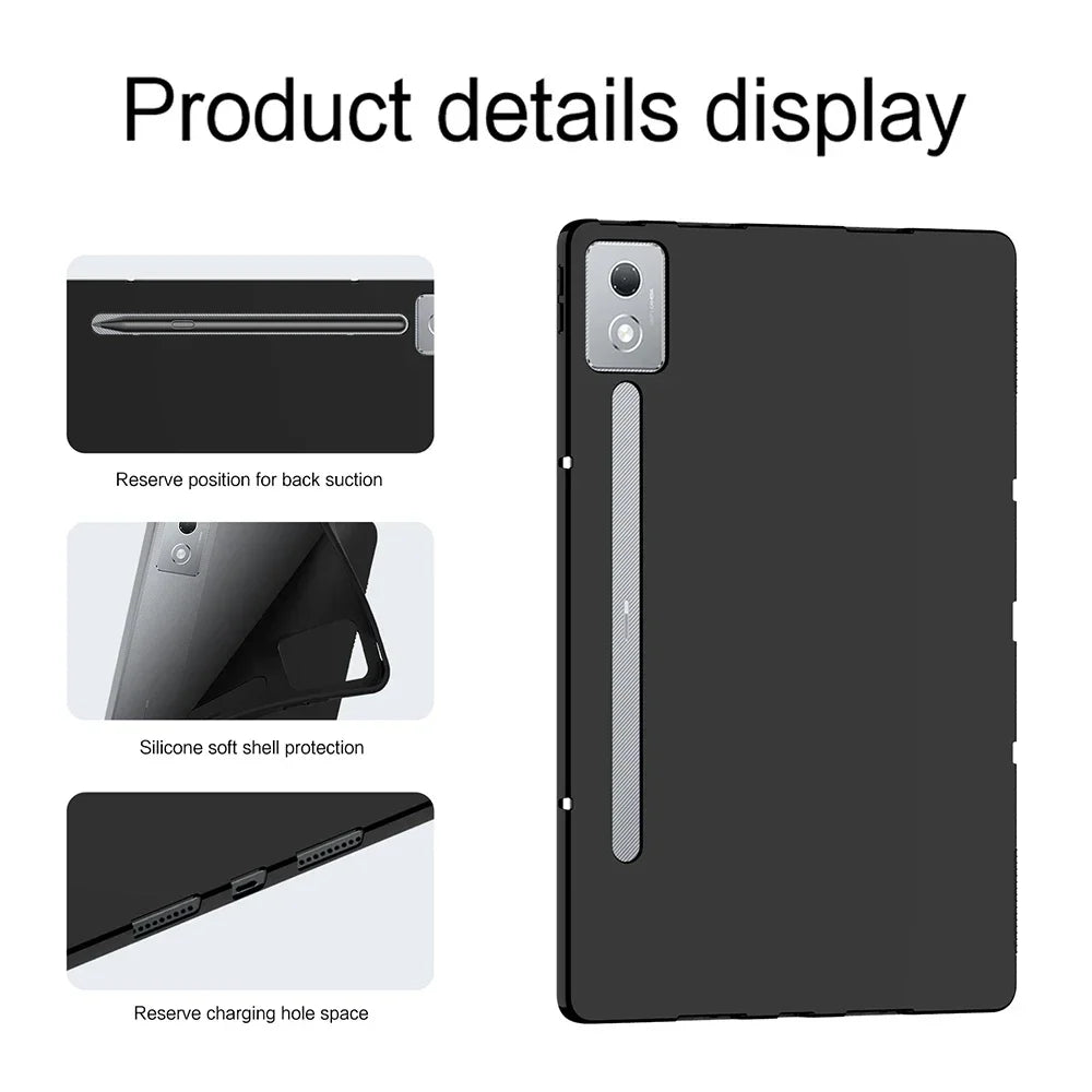 Soft Case For Lenovo Xiaoxin Pad Pro 12.7 2025 12.7 Inch TB-375FC Silicon TPU Shell for Xiaoxin Pad Pro 12.7 Tablet Back Cover