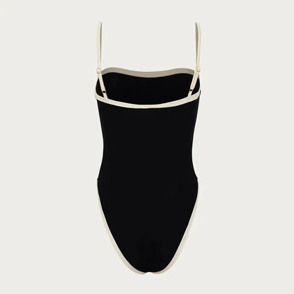 2025 Solid Thong Brazilian Bikinis Swimwear Women Swimsuit  Black White Bikini Set Bathing Suit Female Summer Beach Wear Biquini