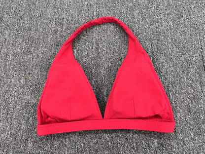 Wholesale Sportswear Woman Gym Set 2025 Sport Bra Shorts Outfit Yoga Clothes Fitness Clothing Kit Push Up Workout Activewear Red