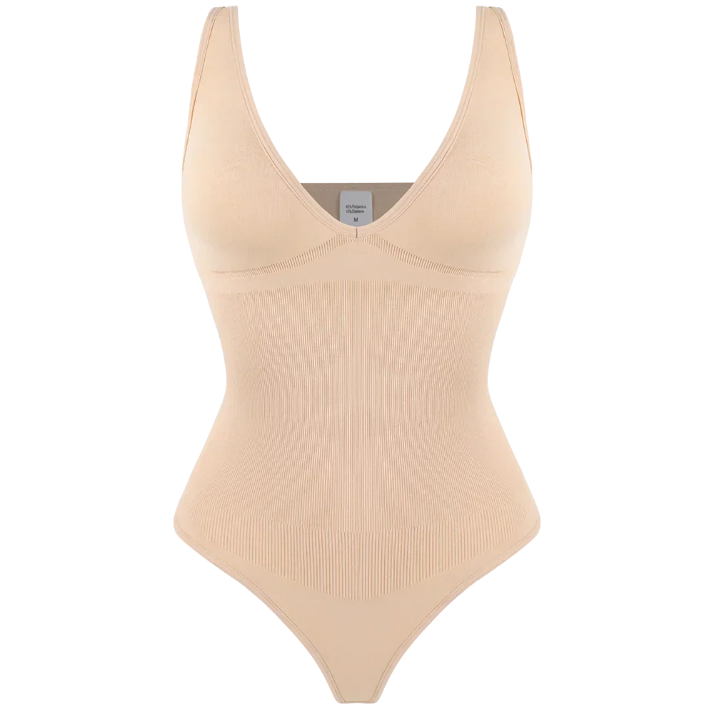 Sexy Thong Bodysuit Tummy Control Women Shapewear Halter Neck Flat Belly Body Shaper Slimming Flat Belly Underwear Open Crotch