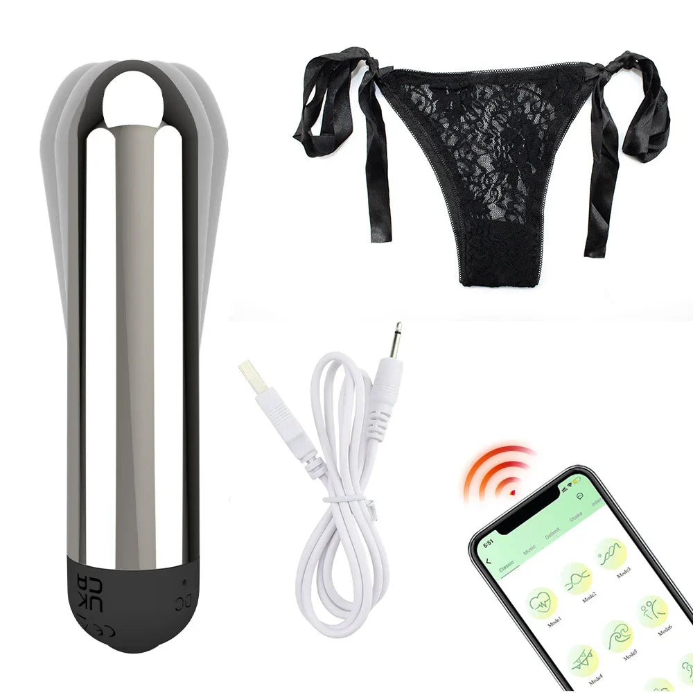 Vibrating Panties Wearable Vibrator Bullet Mini Vibrators Nipple Clitoris Stimulator G-Spot Vagina Sex Toys for Women 18+