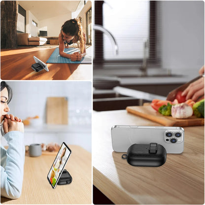 New Earphone Cover For AirPods Pro 3 3rd Generation Protective Case With Secure Lock Invisible Phone Stand Leather Texture Cover
