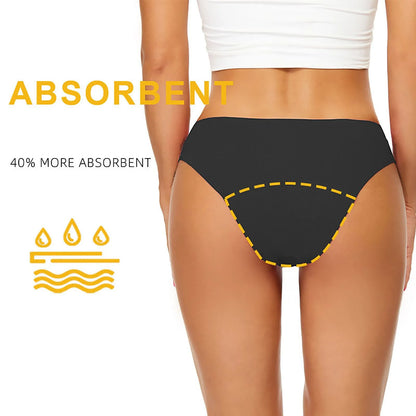 Swimwear Women High Bikini Waist Menstrual Leakproof Bikini Bottom Absorbent Short Pants Swimming Beach Bathing Swimsuit