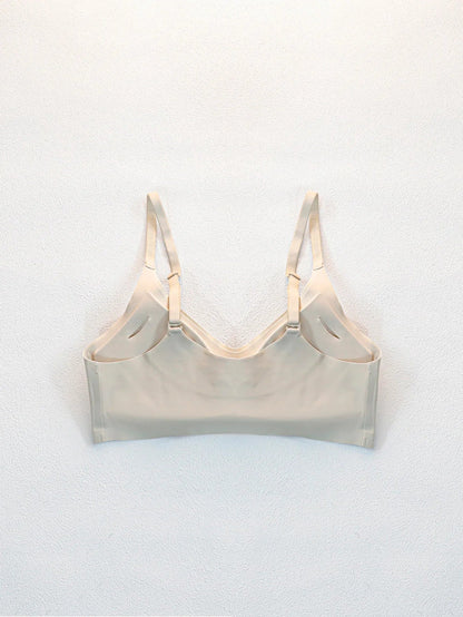 Soft Support Seamless Underwear Comfortable Gathering No Steel Ring Collection Light Thin Breathable Bra Style