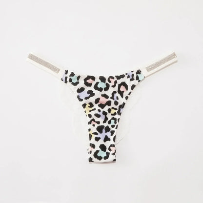 Fashion Sparkling Rhinestone Lace Thong Women's Low Waist Sexy Women's Underwear Women's Thong Clearance items,limited quantity,