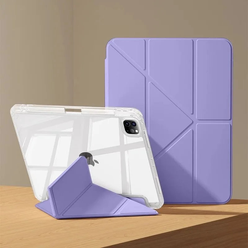 For iPad Air 5 Air 6 A16 11th iPad Pro 11 12.9 13 M5 10th Gen 10.9 10.2 9th 8th 6th 5th 9.7" Mini 7 6 Smart Case with Pen Holder