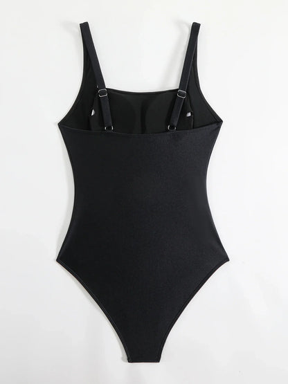 2025 New Pleated One Piece Swimsuit For Women Push Up Swimwear Female Bodysuit Monokini Plus Size Bathing Suit Summer Beach Wear
