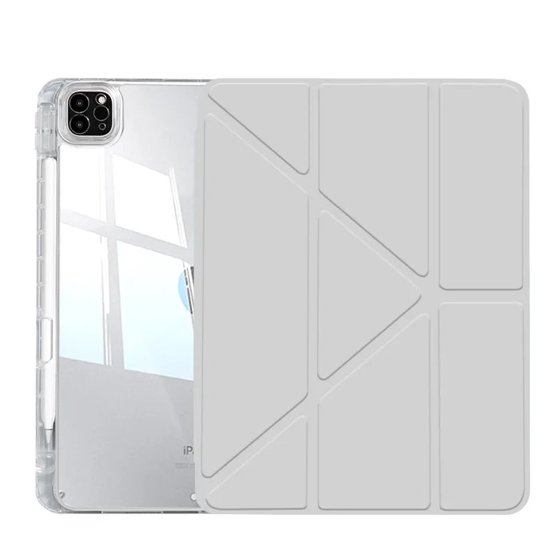 For 2025 iPad A16 Case iPad 11th Generation 11th Air7 6 9th Cover Gen iPad Pro11 4 5 10.9in 12.9 Mini6 7 10.2 Pencil Holder Case