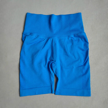 Yoga Shorts Women Sports Shorts Seamless Gym Workout Shorts High Waist Push Up Fitness Sports Shorts Cycling Shorts