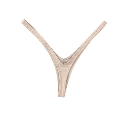 Women New Style Women Secret Clothes Deep V Thong Breathable Sexy Low Waist Brazilian Underwear Soft Thin Straps Women's Panties