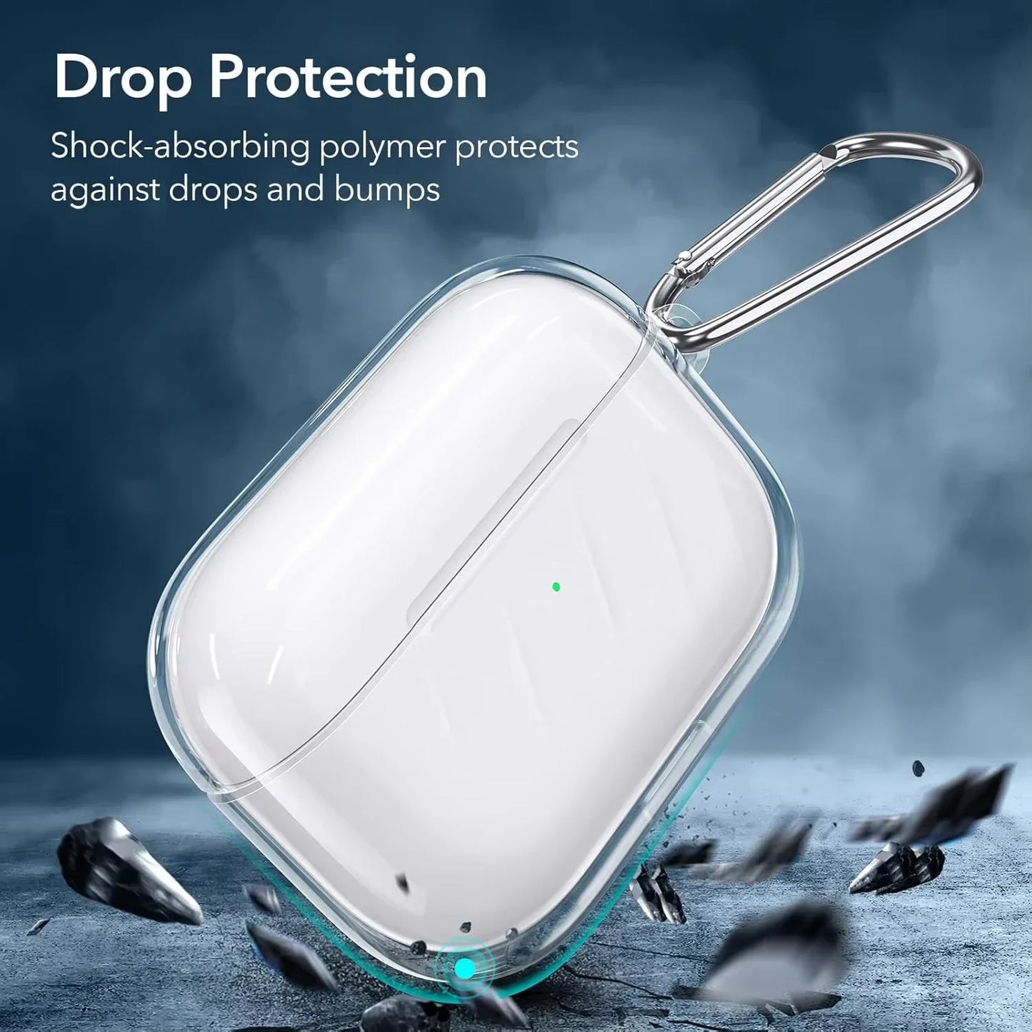 Transparent Earphone Case For Airpods 4 3 Pro 2nd USB-C Cases Soft TPU Clear Headphone Cover For Airpods Pro 2 1 3 Protective ca
