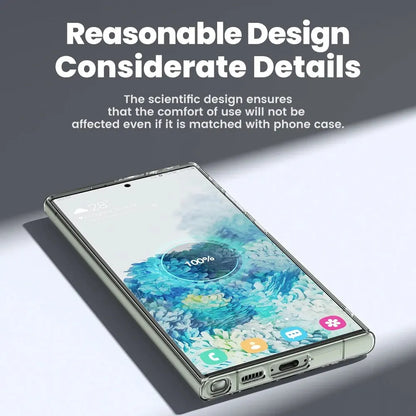 Toocki Phone Case for Samsung S24 S23 S22 S21 Plus Ultra Clear Case for S23 S21 PE Transparent Soft TPU Protective Cover Case