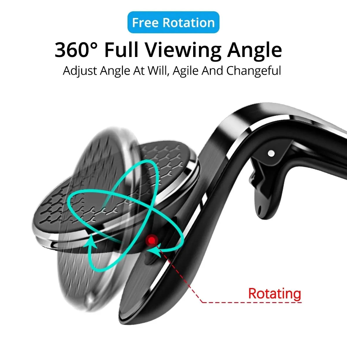 Magnetic Car Phone Holder Air Vent Magnet Mount GPS Smartphone Cellphone Support in Car Bracket For iPhone Samsung Huawei Xiaomi