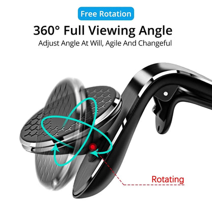 Magnetic Car Phone Holder Air Vent Magnet Mount GPS Smartphone Cellphone Support in Car Bracket For iPhone Samsung Huawei Xiaomi