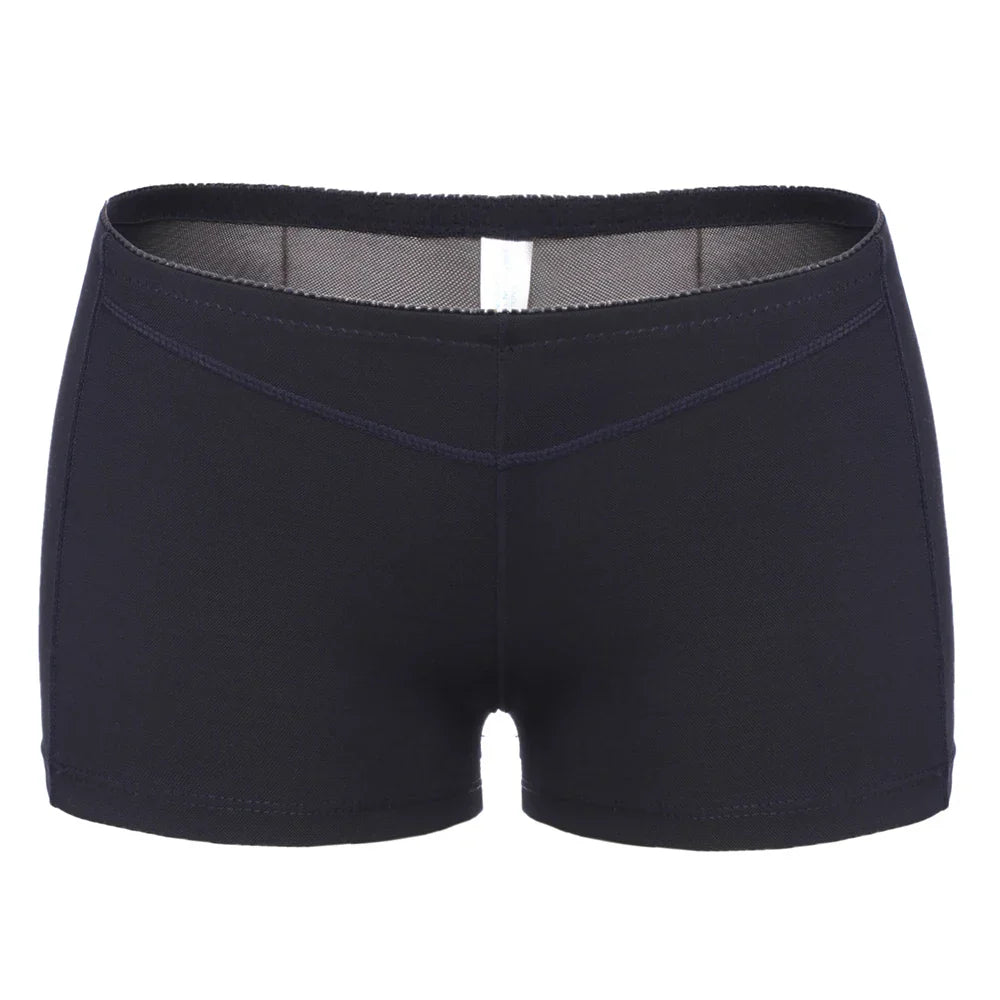 Women's Hollow Sexy Panties Butt Lifter Shapewear Tummy Control Bigger Butt Shaper Sexy Ass Briefs Underwear Nude Black S-3XL
