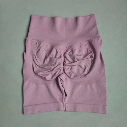 Yoga Shorts Women Sports Shorts Seamless Gym Workout Shorts High Waist Push Up Fitness Sports Shorts Cycling Shorts