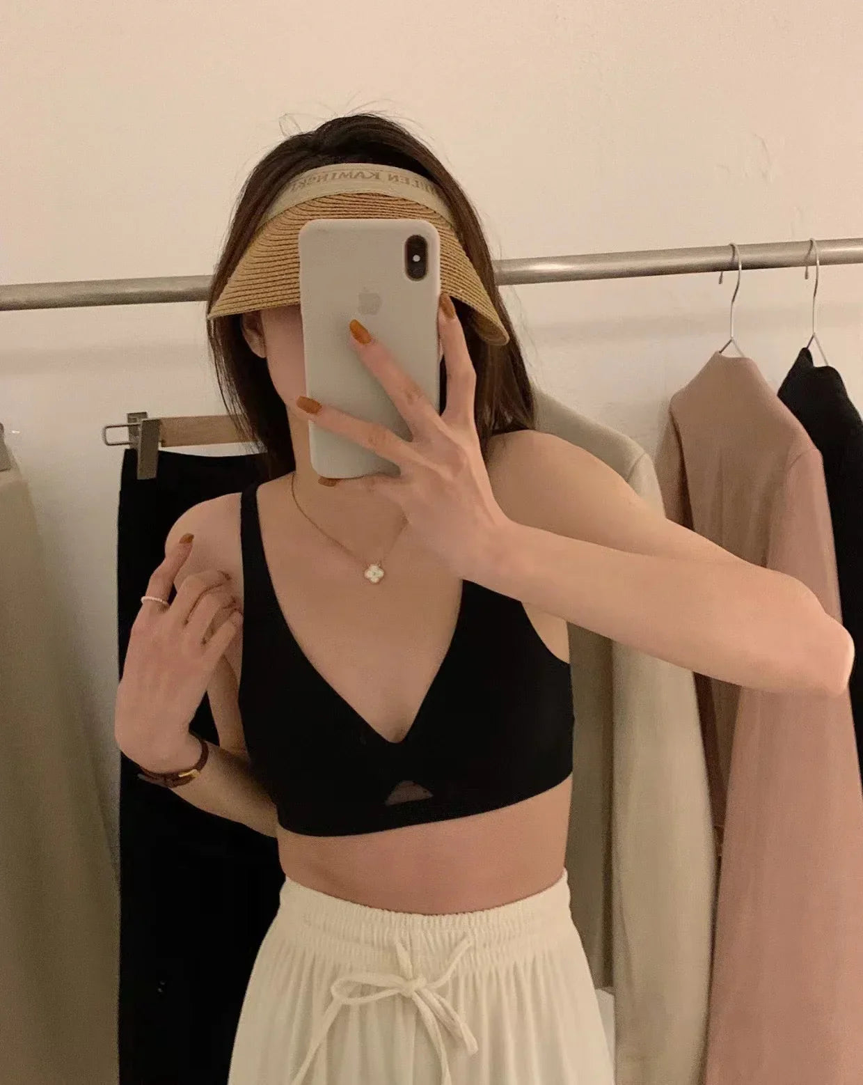 High-grade Seamless Women's Underwear Summer Thin Section Breathable And Comfortable Small Chest No Steel Ring Soft Support Bra