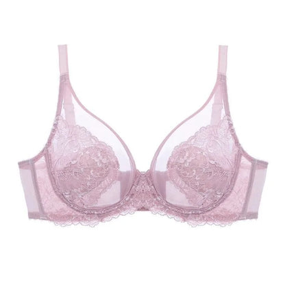 MOYISU Sexy Tushy Underwear Women's Big Boobs Small Boobs Hottie Set Ultra Thin Push-up Breast Anti-sag Soft Underwire Bra AB CD