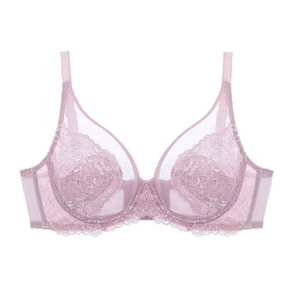 MOYISU Sexy Tushy Underwear Women's Big Boobs Small Boobs Hottie Set Ultra Thin Push-up Breast Anti-sag Soft Underwire Bra AB CD