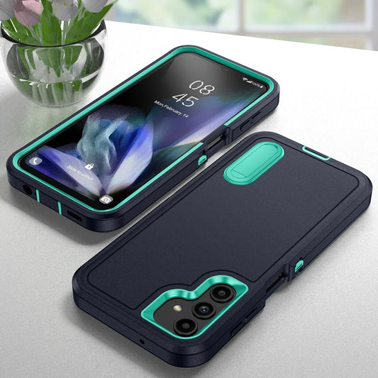Case For Samsung Galaxy S25 S22 S23 FE S24 Ultra Plus Full Body 3 in 1 Shockproof Heavy Duty Anti-Scratch Rugged Kickstand Cover