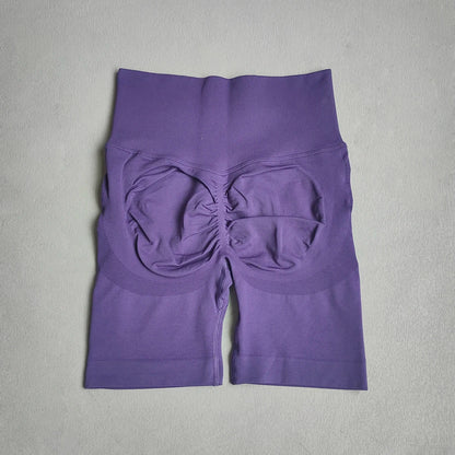Yoga Shorts Women Sports Shorts Seamless Gym Workout Shorts High Waist Push Up Fitness Sports Shorts Cycling Shorts