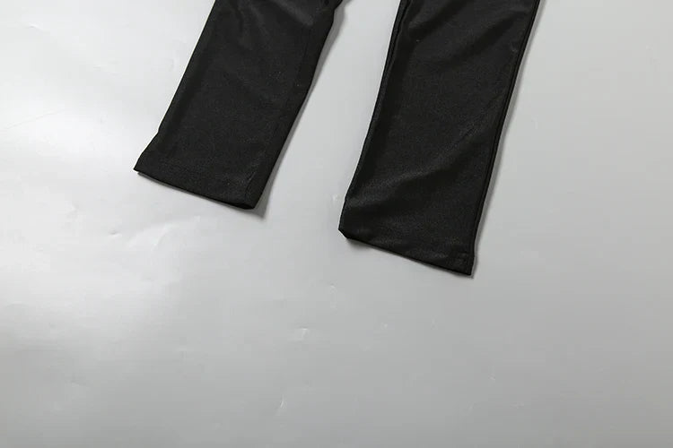 Weird Puss Furry Slash Neck Jumpsuits Woman Luxury Hipster Patchwork Trend Sexy Hollow Stretch Fitness Club Activity Overalls