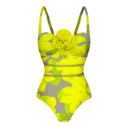 Ashgaily New One Piece Swimsuit Sexy Cartoon Printed Swimwear Women Bathing Suit Beach Backless Monokini Swimsuit Female